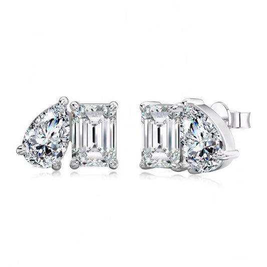 Tulle Toi et Moi Earring Studs