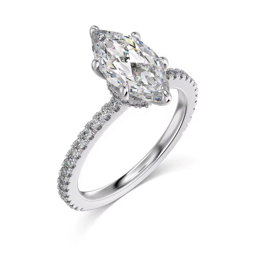 Luna 1.5CT Marquise Ring