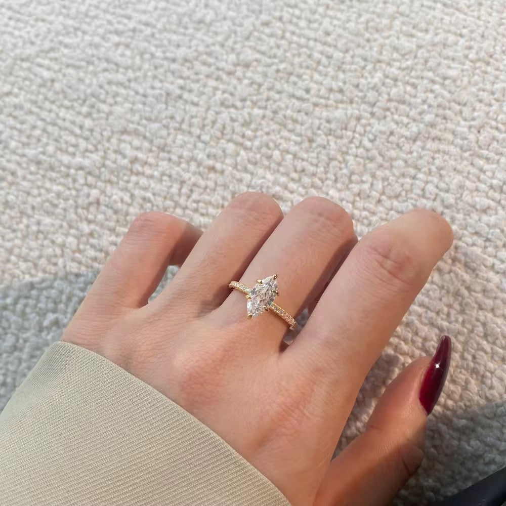 Luna 1.5CT Marquise Ring