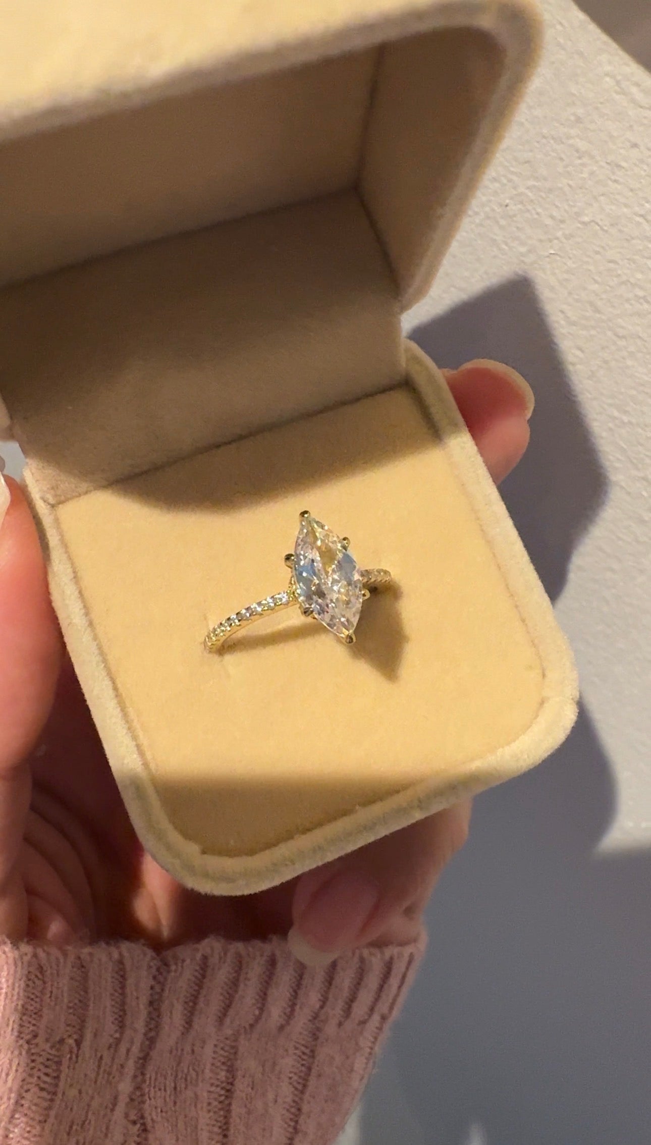 Luna 1.5CT Marquise Ring