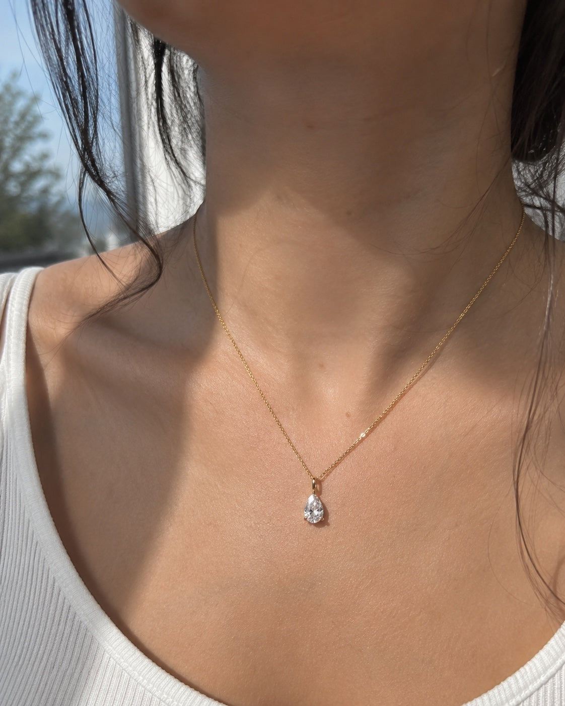 Élise 1CT Moissanite Necklace