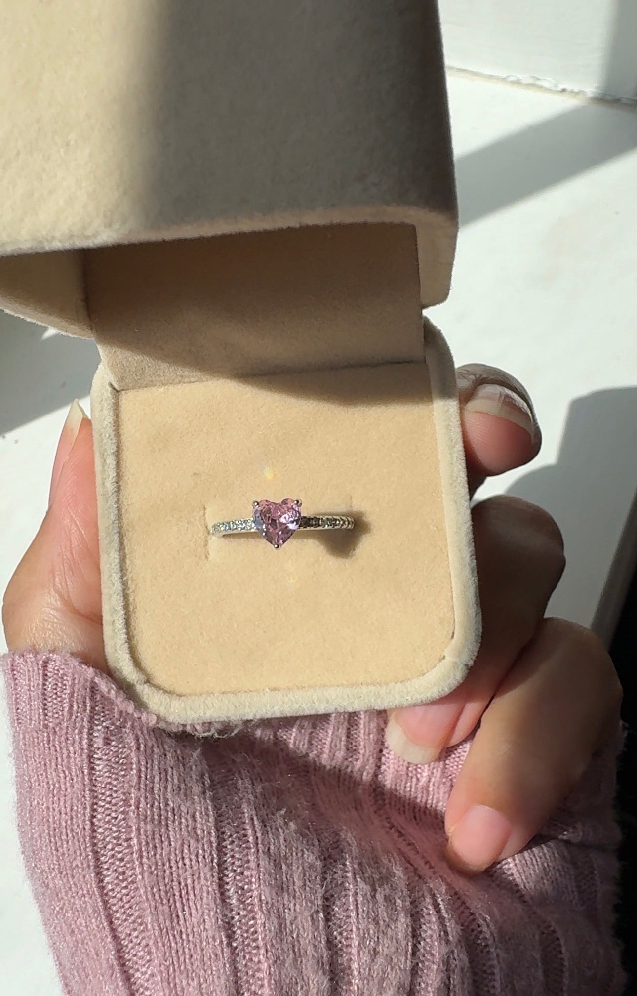 Aurélie Heart Ring